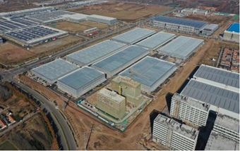 青岛城鑫零部件科技产业园建设项目提前完成！